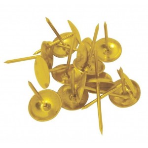 0451 Гвозди мебельные золото (упаковка 100шт) Ф2