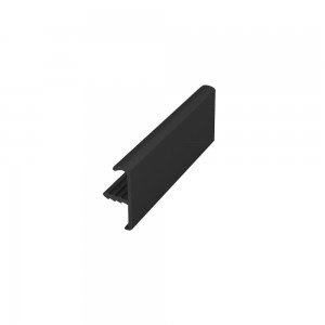 30427 Профиль врезной 18 мм прямой RD-11/PLANO прямой черный анод. (3 м)
