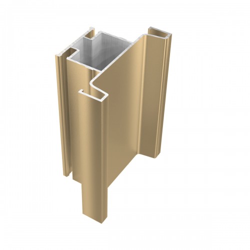 30438 Профиль верткальный для кухонных баз промежуточный "C" ARCH Золото матовое 5,4 
