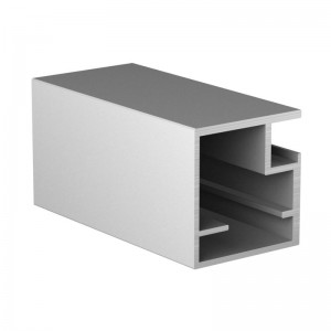 101523 Алюминиевый профиль АВД-1000 Серебро дробь 6м